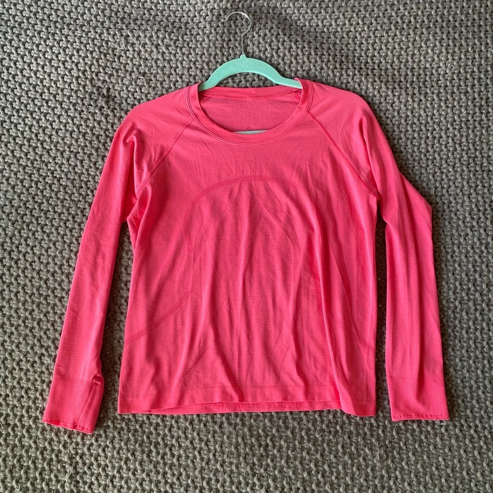 Lululemon Swiftly Tech LS 2.0 Race in Guava Pink - Picture 5 of 8
